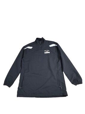 West Point USMA Holloway Black 1/4 Zip Pullover Jacket S Drawstring Zip Pockets